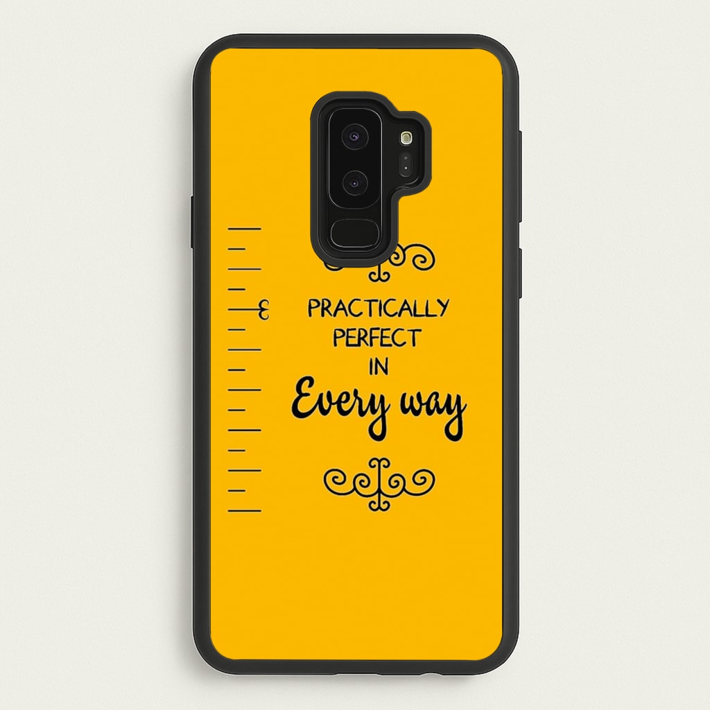 Practically Perfect - Poppins - Disney Phone Case for Galaxy S9 Plus