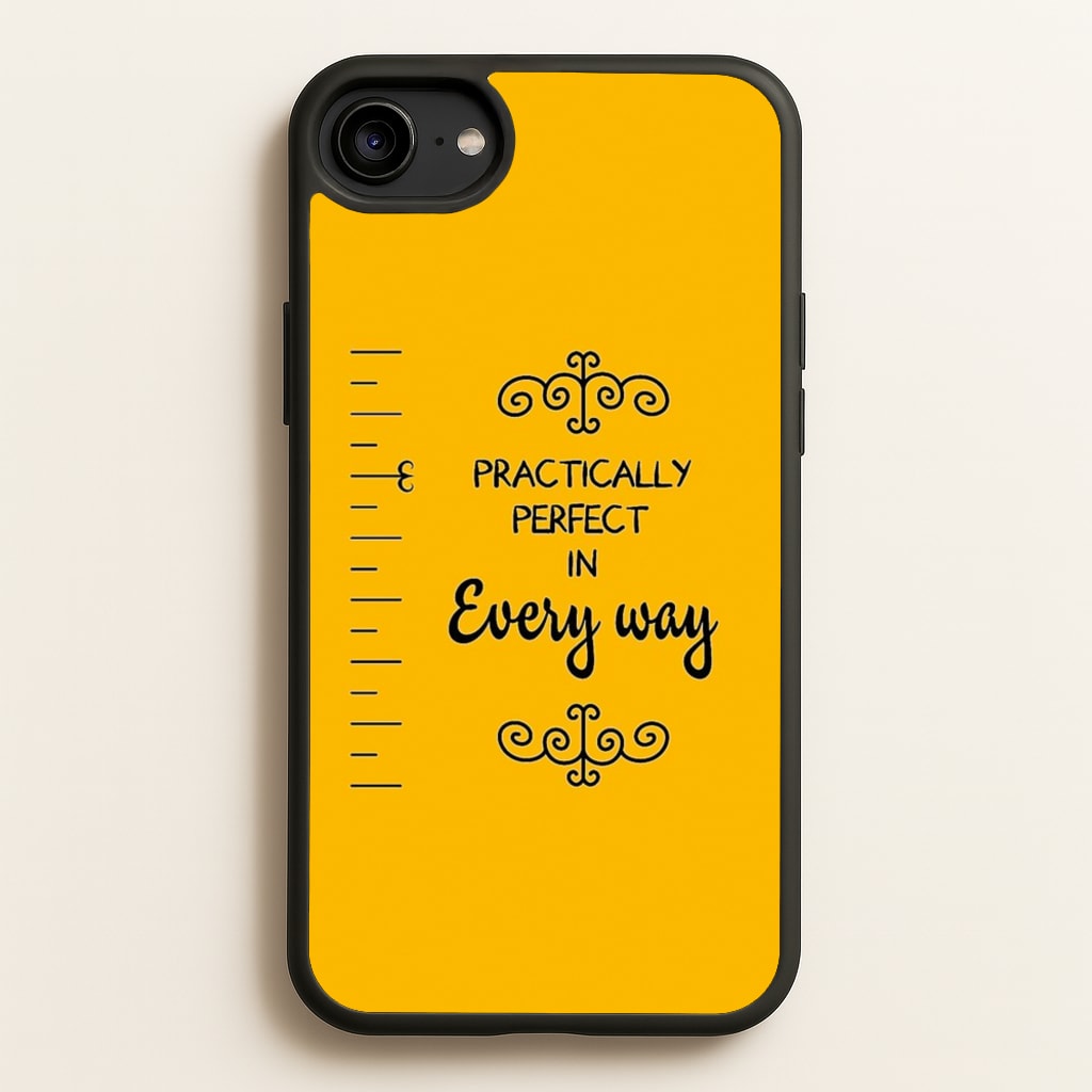 Practically Perfect - Poppins - Disney Phone Case for iPhone 6 / 7 / 8 / SE