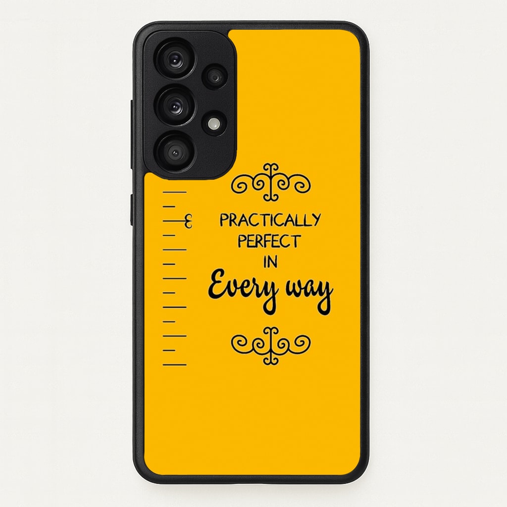 Practically Perfect - Poppins - Disney Phone Case for Galaxy A53