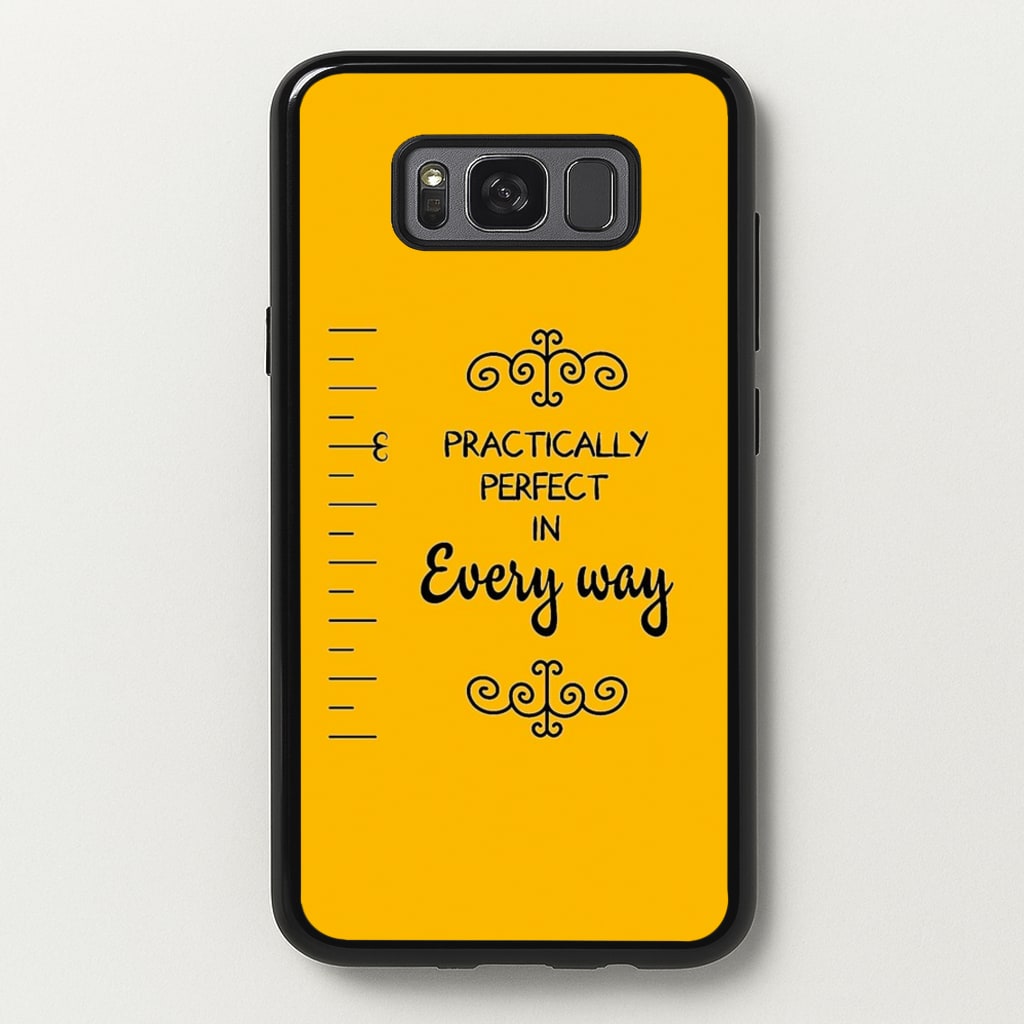 Practically Perfect - Poppins - Disney Phone Case for Galaxy S8 Plus