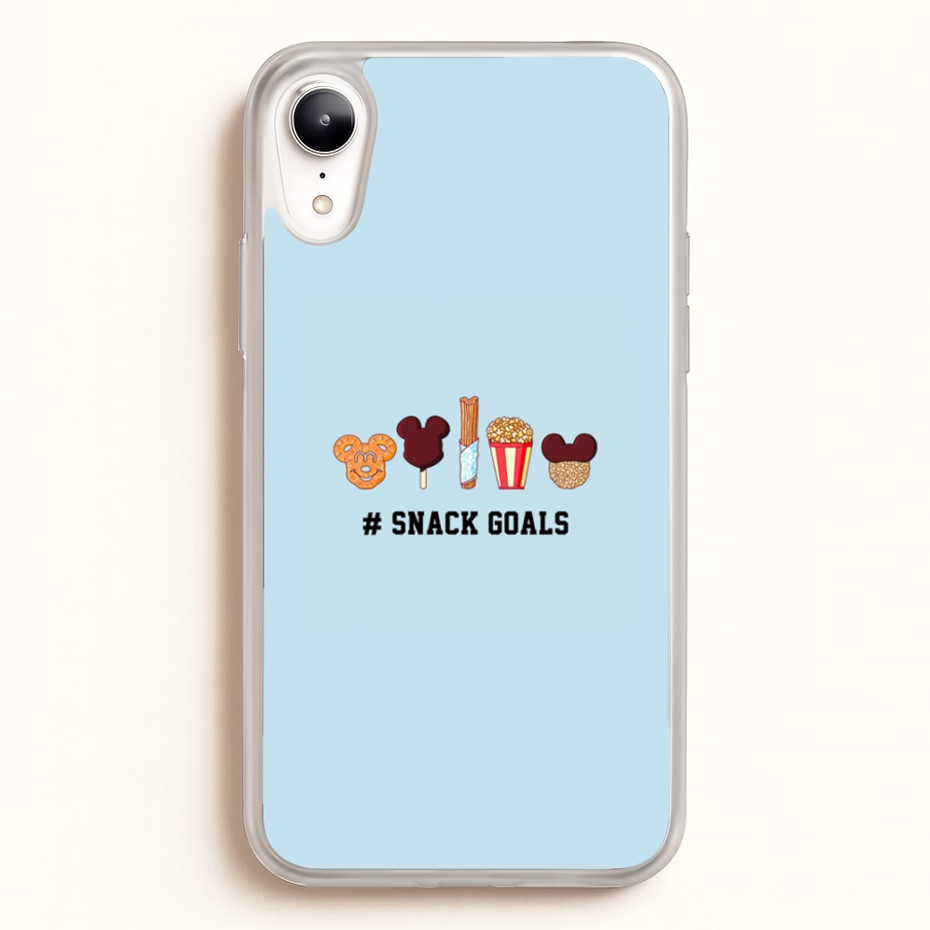 Snack Goals - Disney Phone Case for iPhone XR