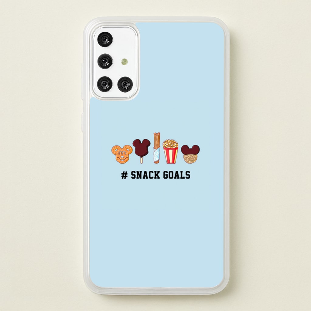 Snack Goals - Disney Phone Case for Galaxy A71