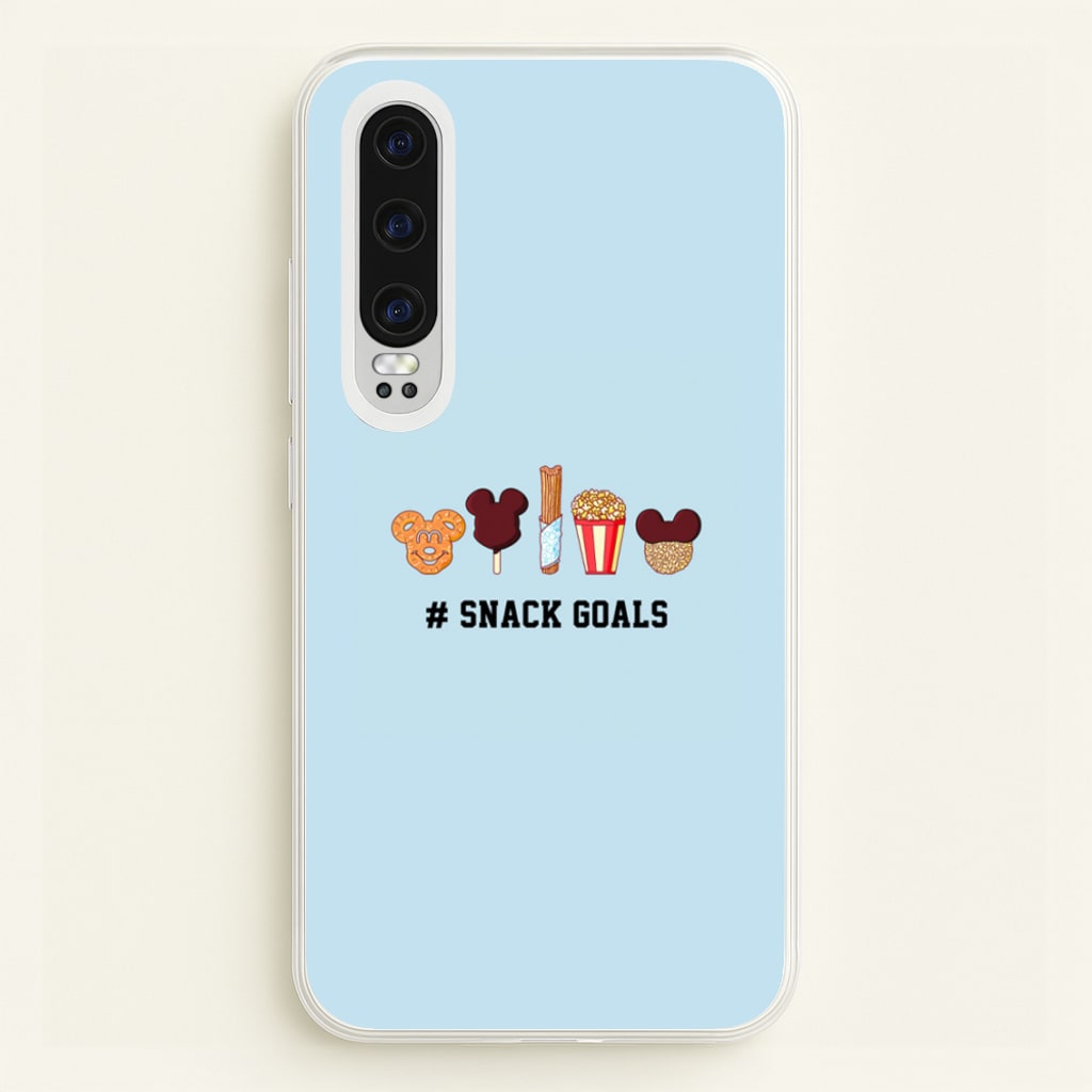 Snack Goals - Disney Phone Case for Huawei P30