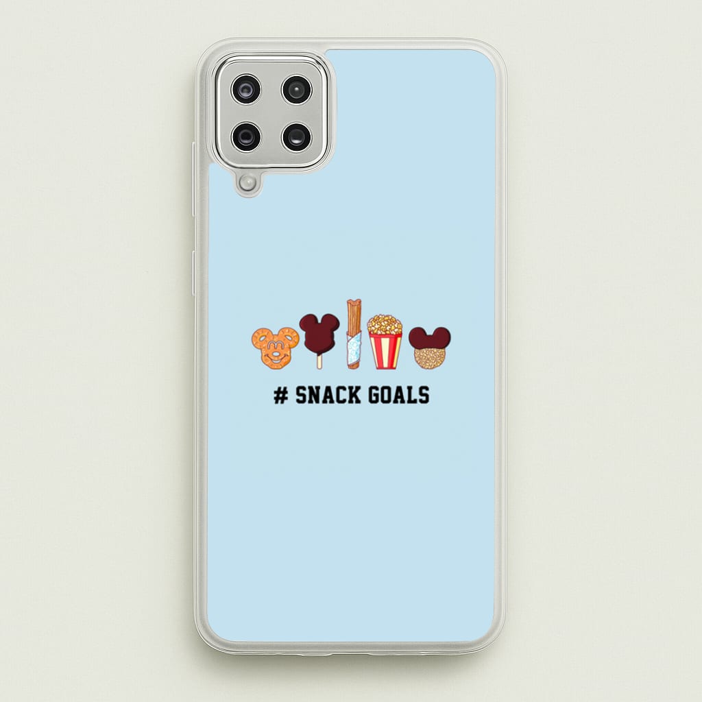 Snack Goals - Disney Phone Case for Galaxy A12