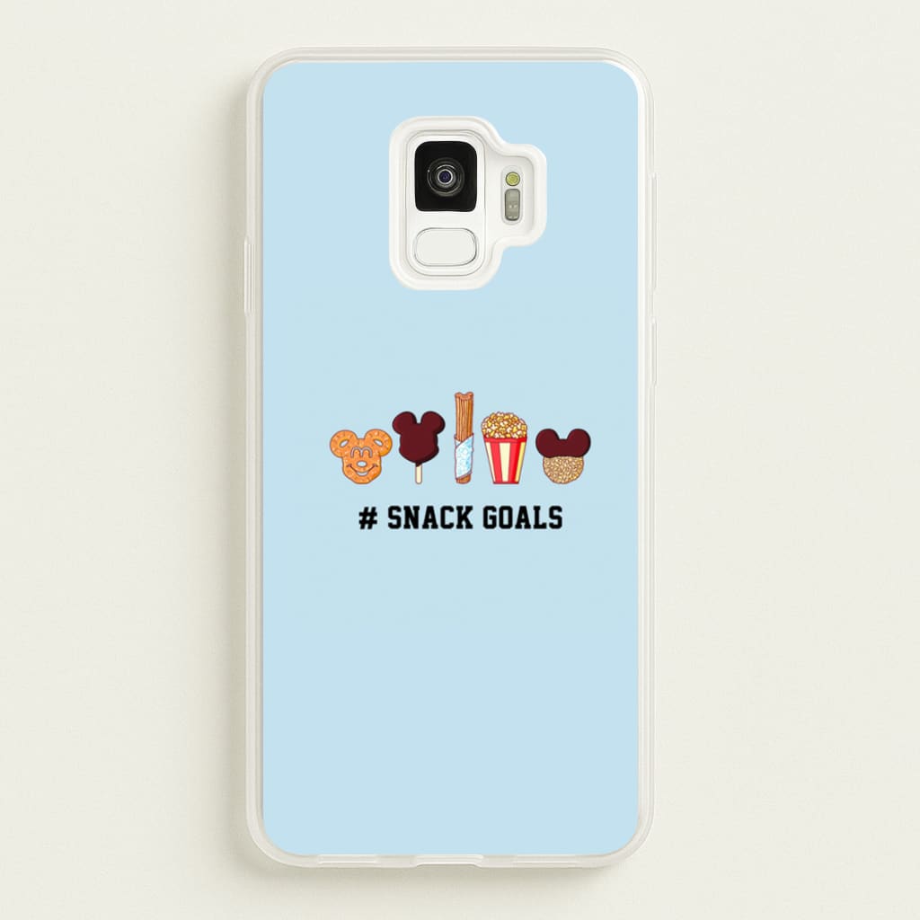 Snack Goals - Disney Phone Case for Galaxy S9