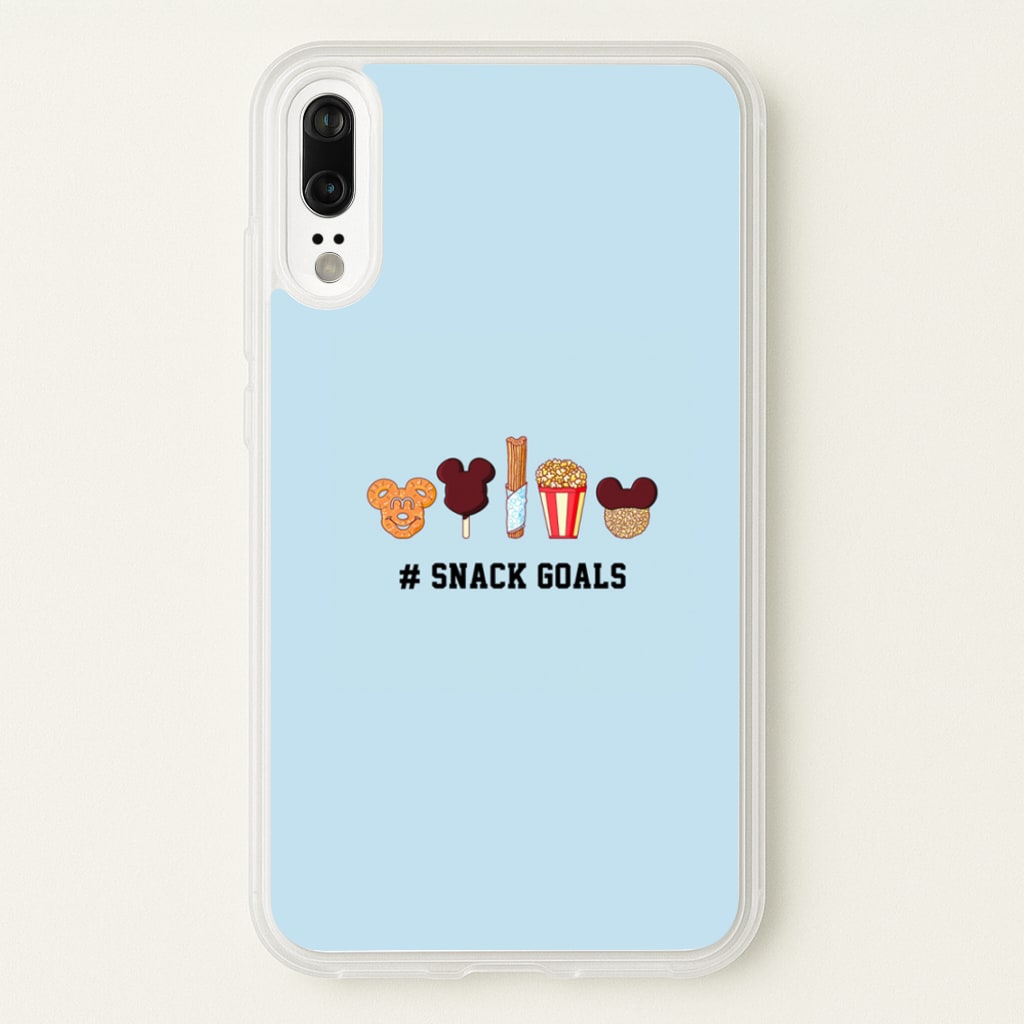Snack Goals - Disney Phone Case for Huawei P20