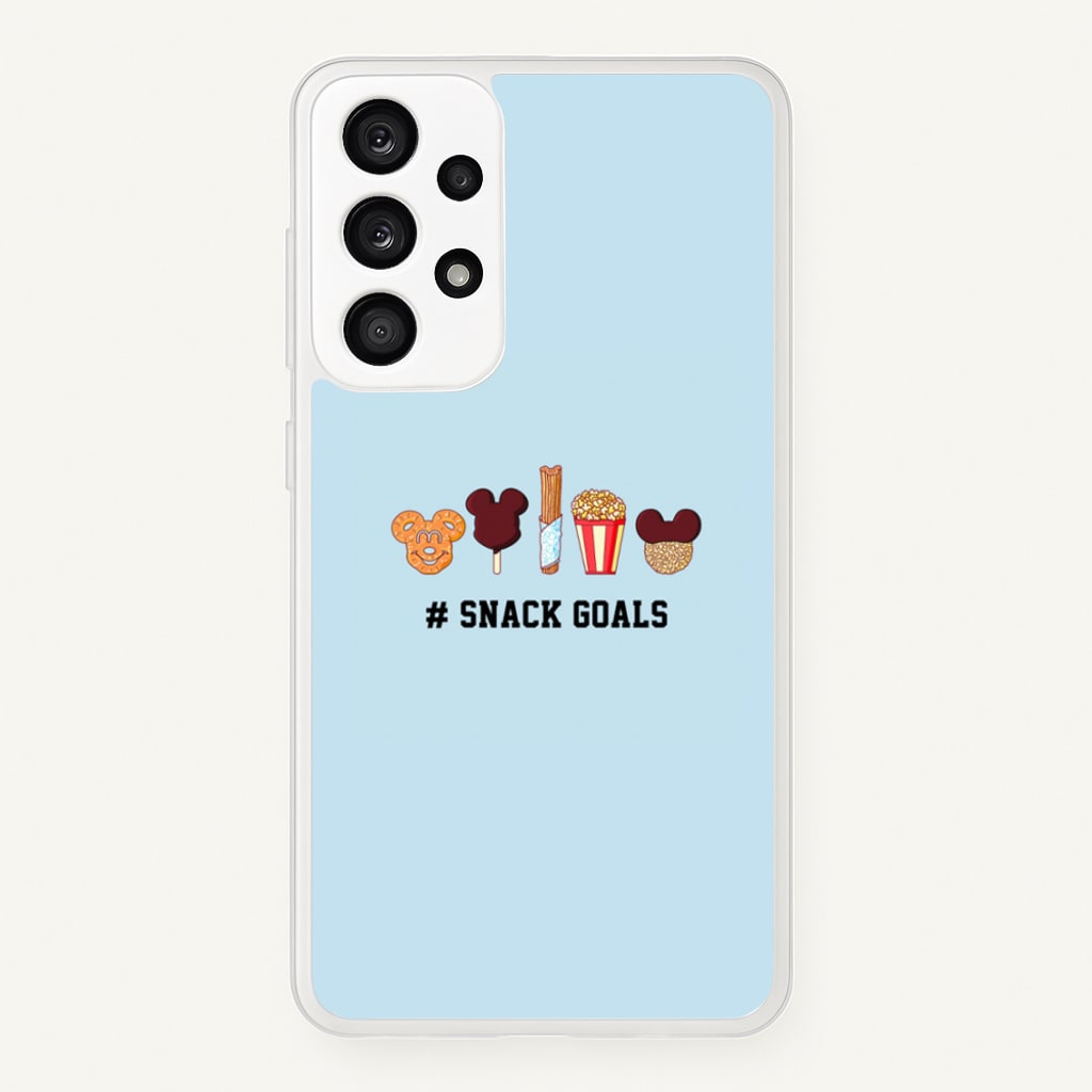 Snack Goals - Disney Phone Case for Galaxy A33