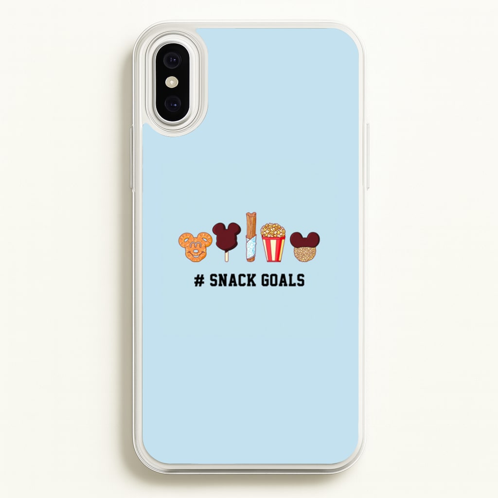 Snack Goals - Disney Phone Case for iPhone XS Max