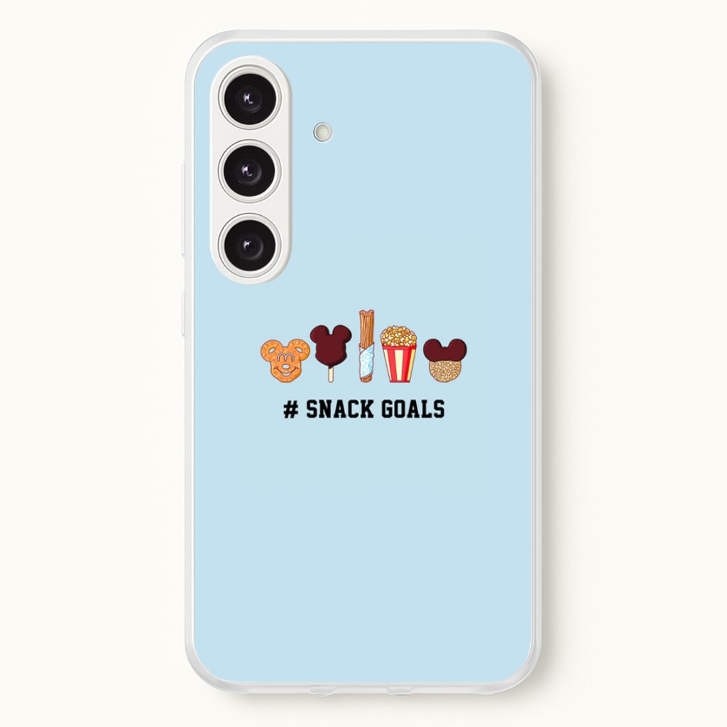 Snack Goals - Disney Phone Case for Galaxy S24FE