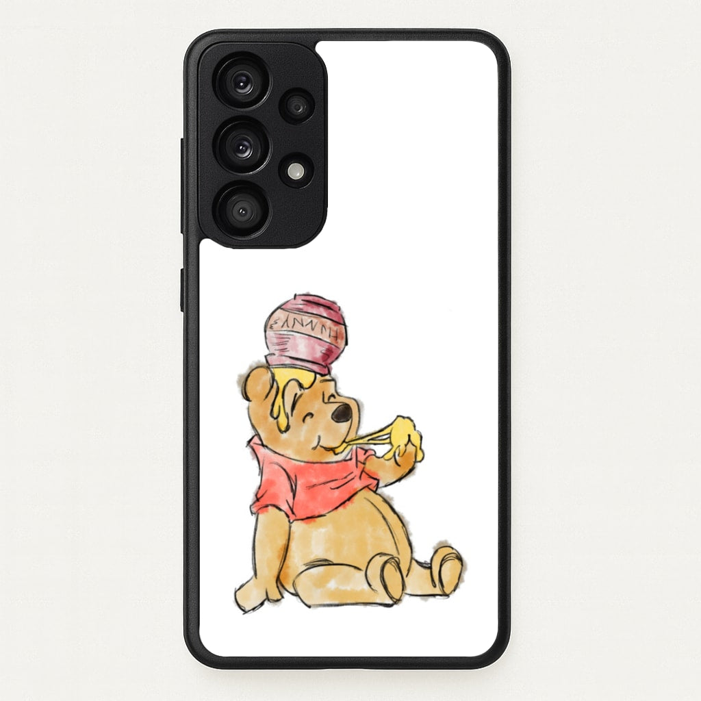 Winnie Sketch - Disney Phone Case for Galaxy A33