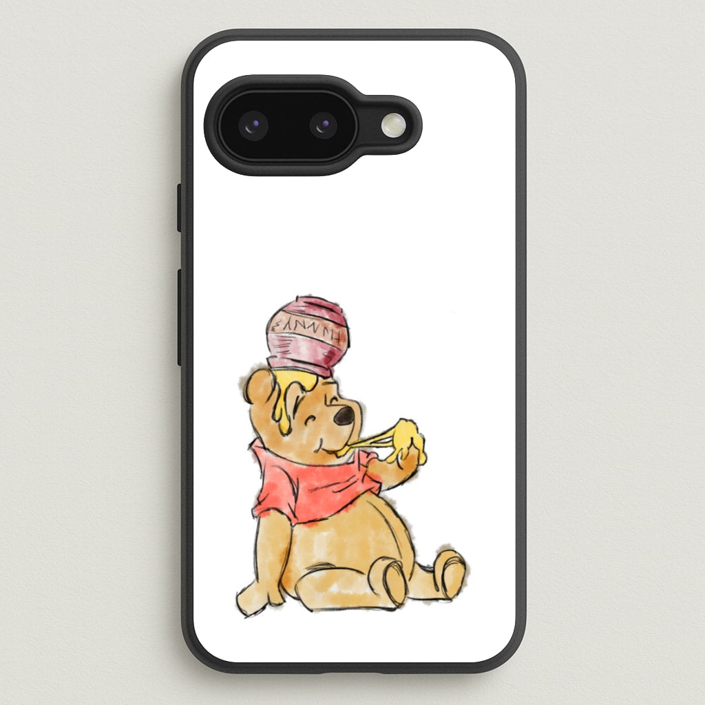 Winnie Sketch - Disney Phone Case for Google Pixel 9a