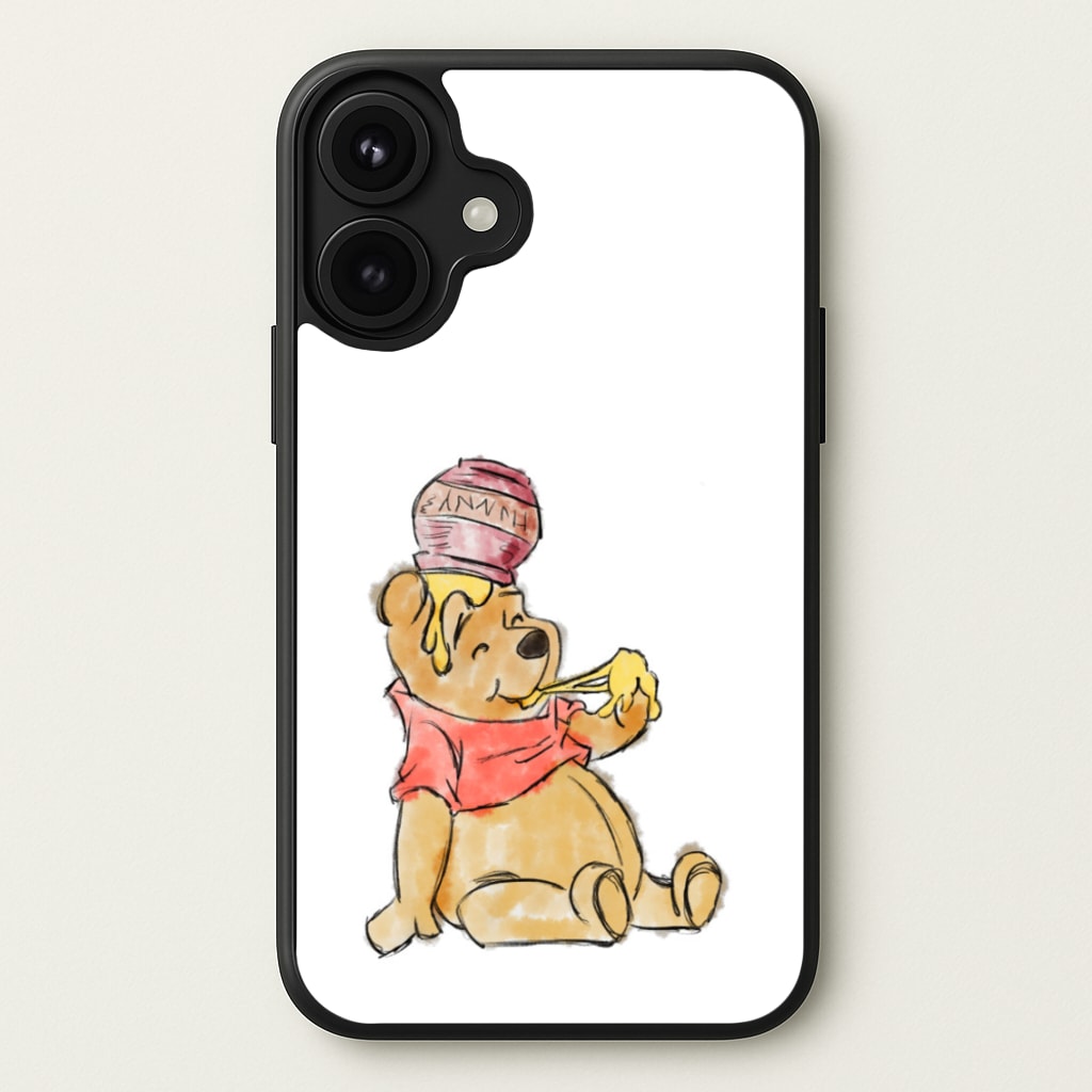 Winnie Sketch Phone Case for iPhone 17