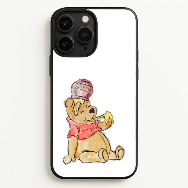 Winnie Sketch - Disney Phone Case for iPhone 11 Pro Max
