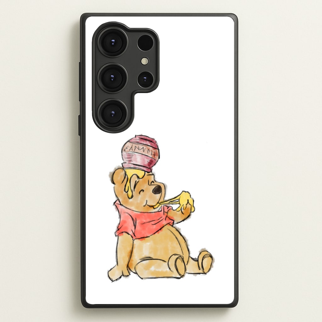 Winnie Sketch - Disney Phone Case for Galaxy S25 Ultra
