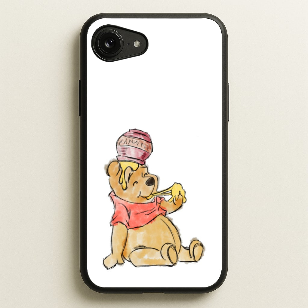 Winnie Sketch - Disney Phone Case for iPhone 16e