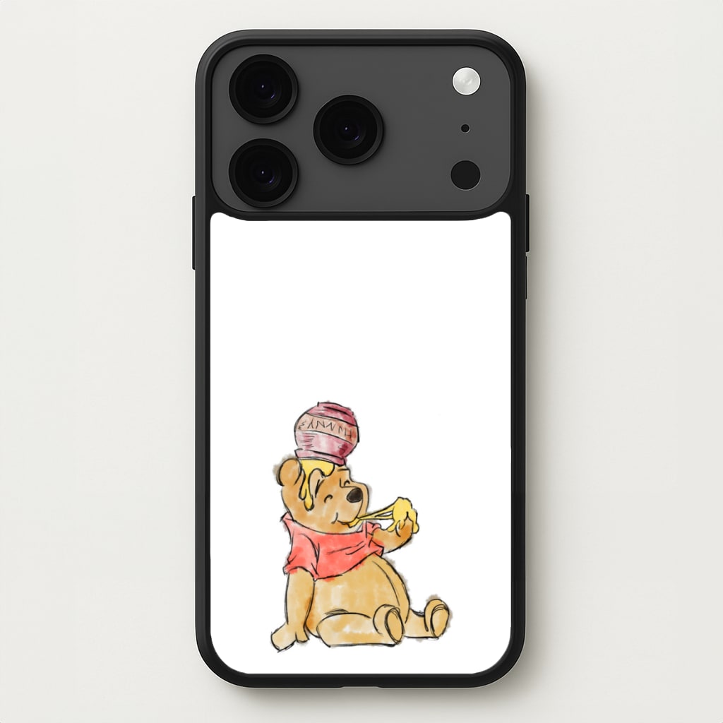 Winnie Sketch Phone Case for iPhone 17 Pro Max