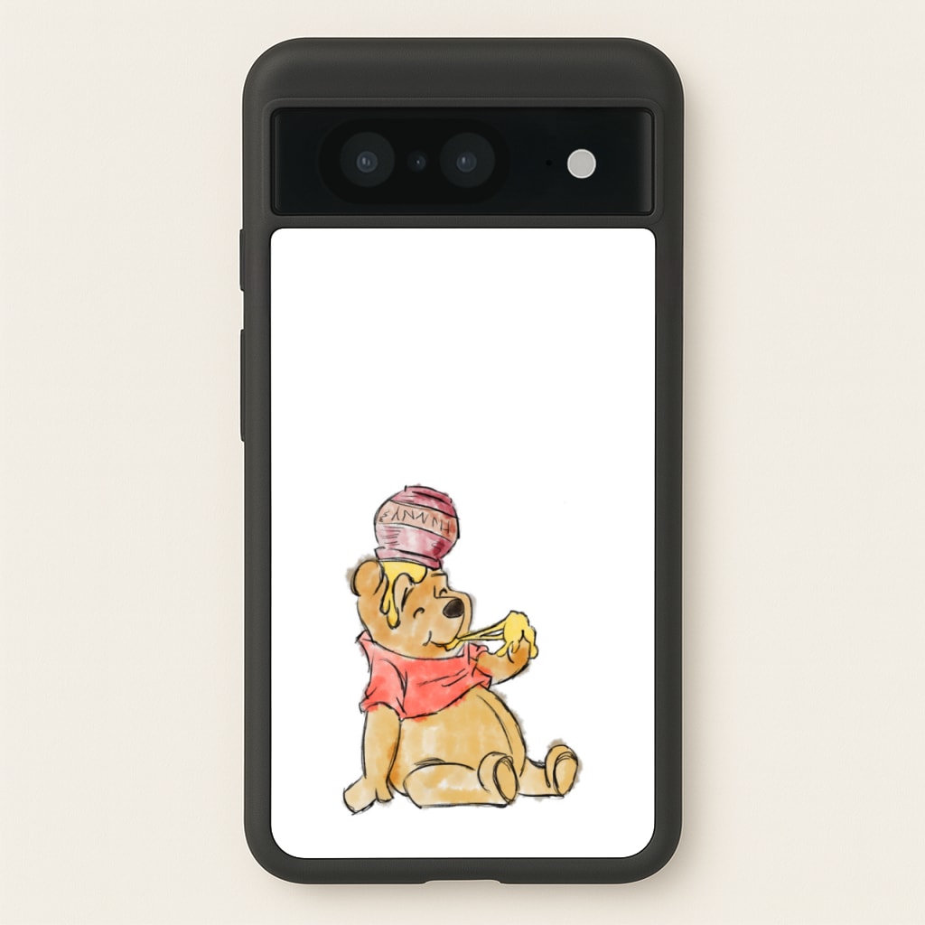 Winnie Sketch - Disney Phone Case for Google Pixel 8