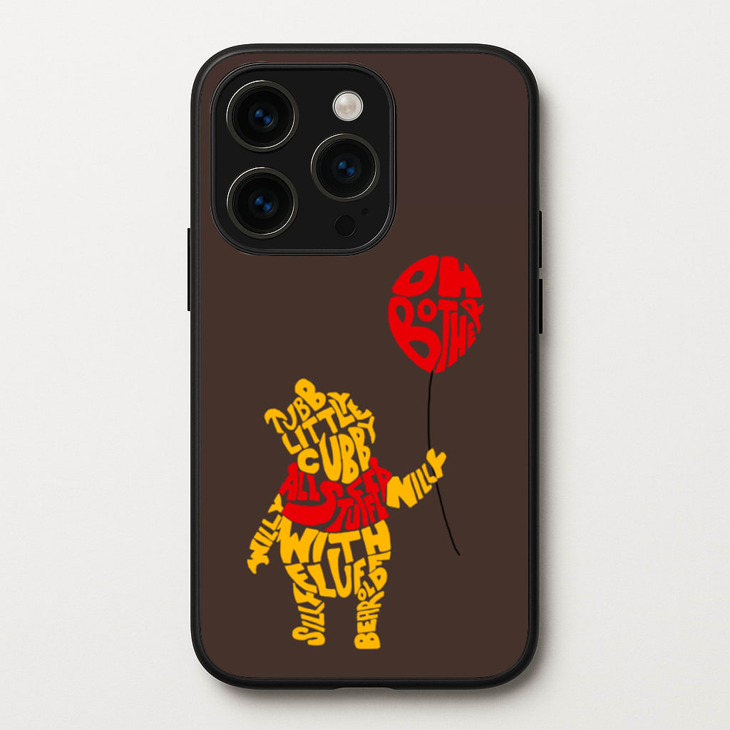Winnie In Words - Disney Phone Case for iPhone 15 Pro