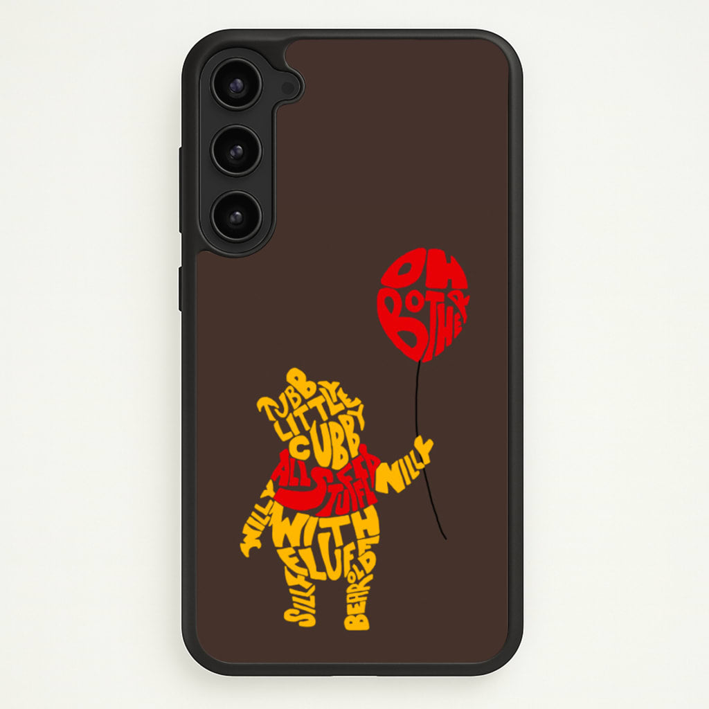 Winnie In Words - Disney Phone Case for Galaxy S23