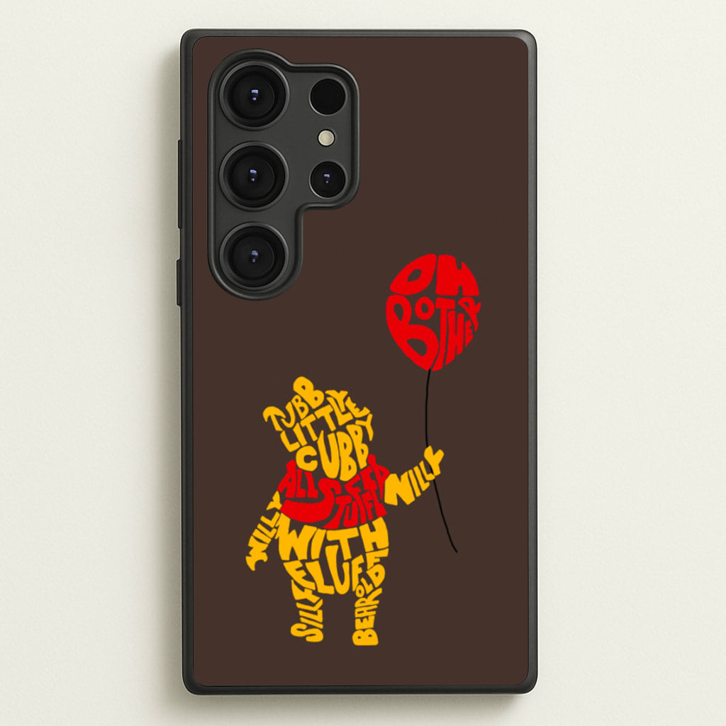 Winnie In Words - Disney Phone Case for Galaxy S25 Ultra