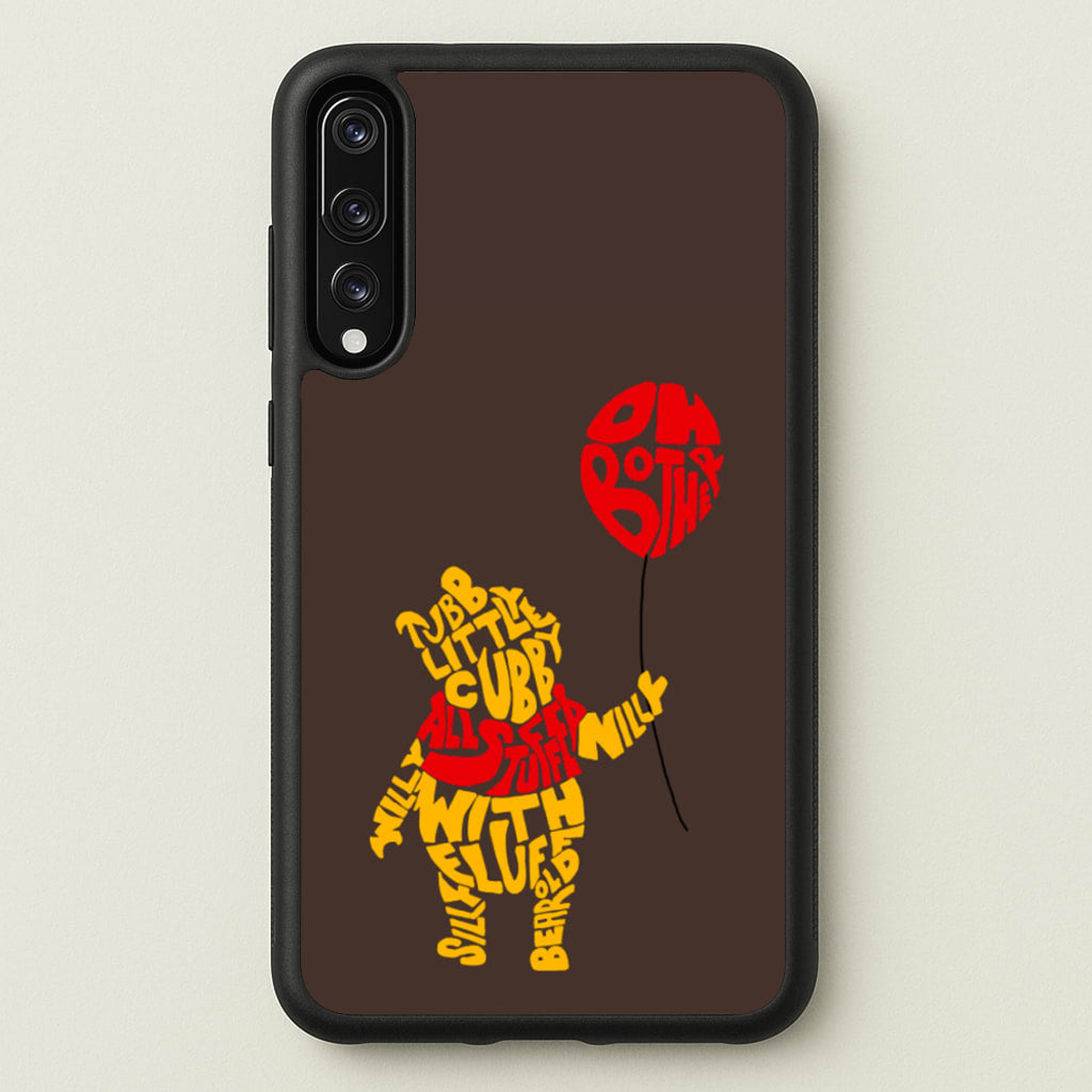 Winnie In Words - Disney Phone Case for Huawei P20 Pro