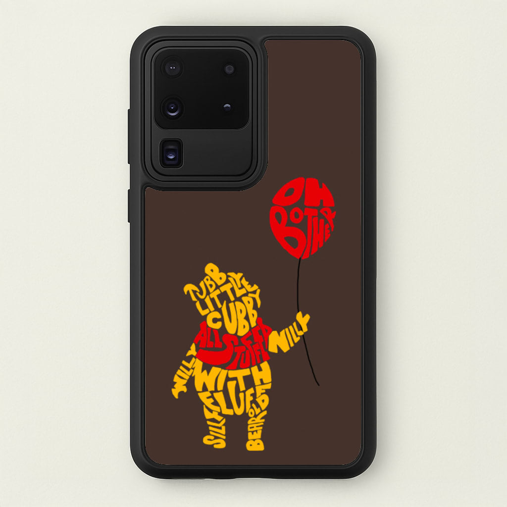 Winnie In Words - Disney Phone Case for Galaxy S20 Ultra