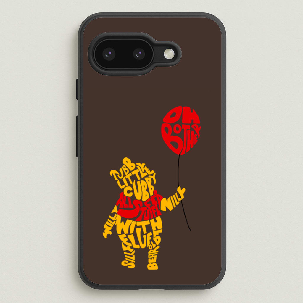 Winnie In Words - Disney Phone Case for Google Pixel 9a