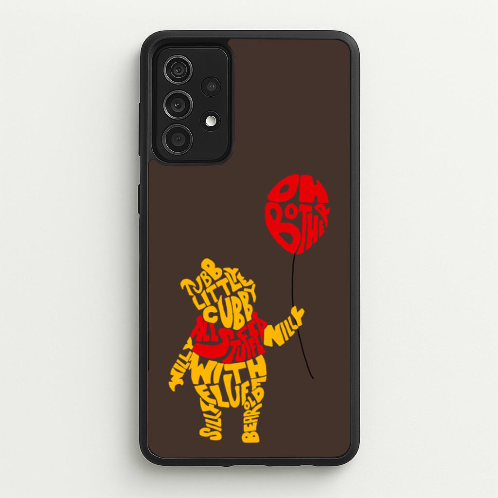 Winnie In Words - Disney Phone Case for Galaxy A52 / A52s