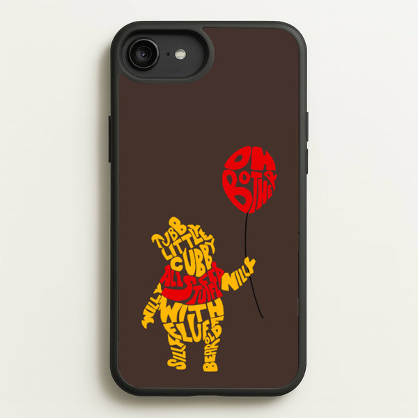Winnie In Words - Disney Phone Case for iPhone 6 Plus / 7 Plus / 8 Plus