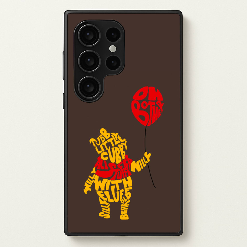 Winnie In Words - Disney Phone Case for Galaxy S24 Ultra