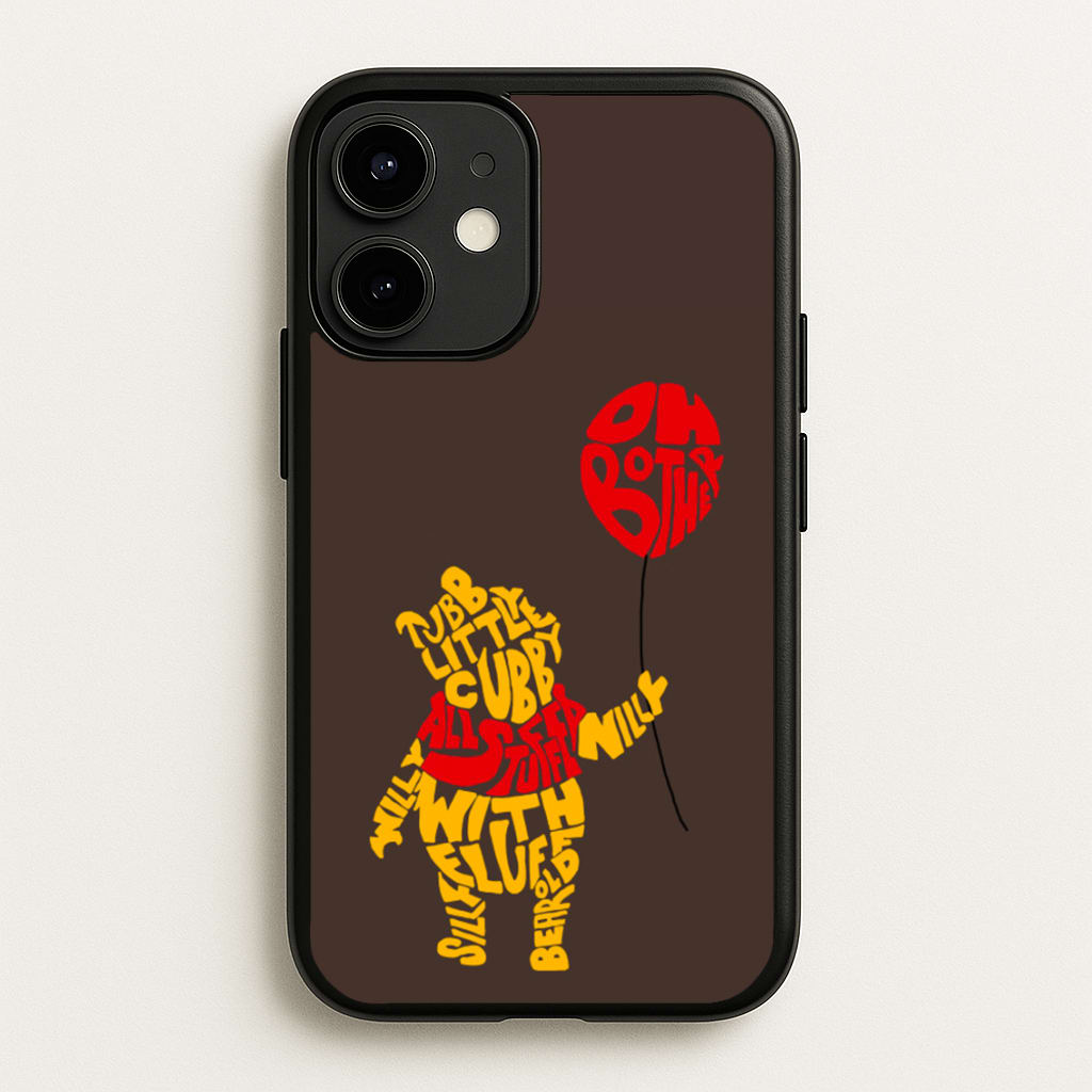 Winnie In Words - Disney Phone Case for iPhone 12 / 12 Pro