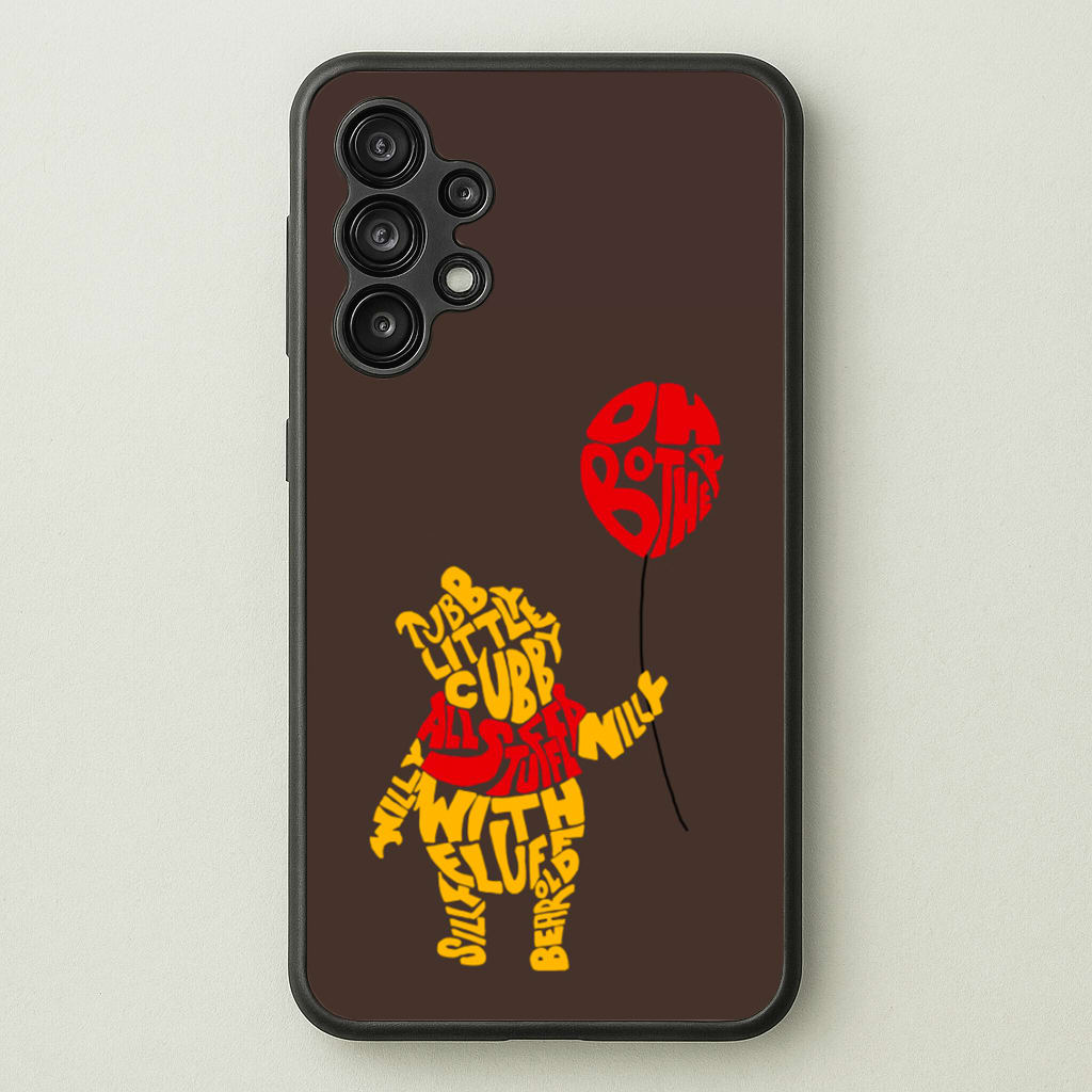 Winnie In Words - Disney Phone Case for Galaxy A13
