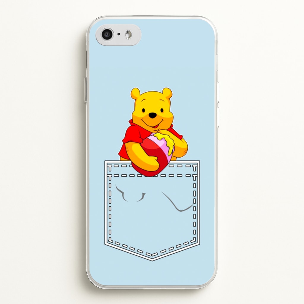 Winnie In My Pocket - Disney Phone Case for iPhone 5 / 5s / SE 2016