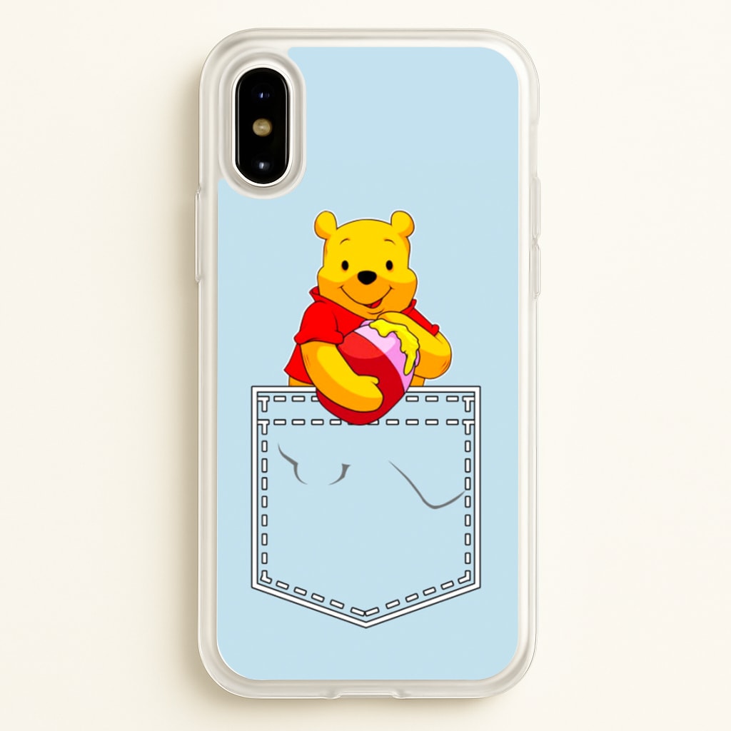 Winnie In My Pocket - Disney Phone Case for iPhone X / XS