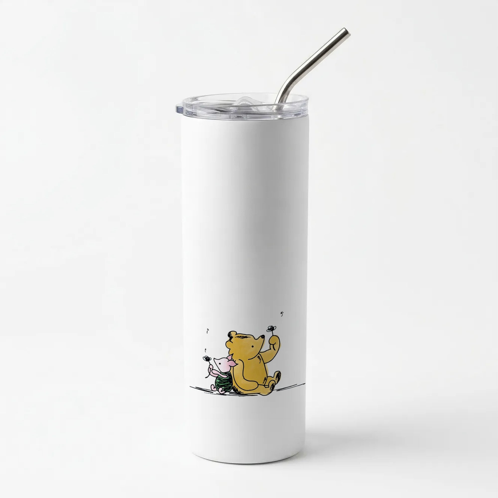 Winnie & Pig Skinny Tumbler