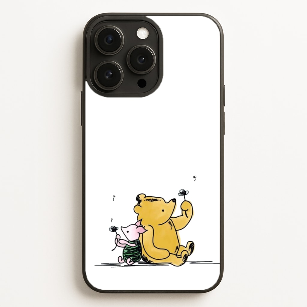 Winnie & Pig - Disney Phone Case for iPhone 16 Pro Max