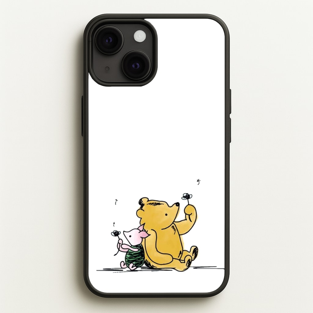 Winnie & Pig - Disney Phone Case for iPhone 13 Mini