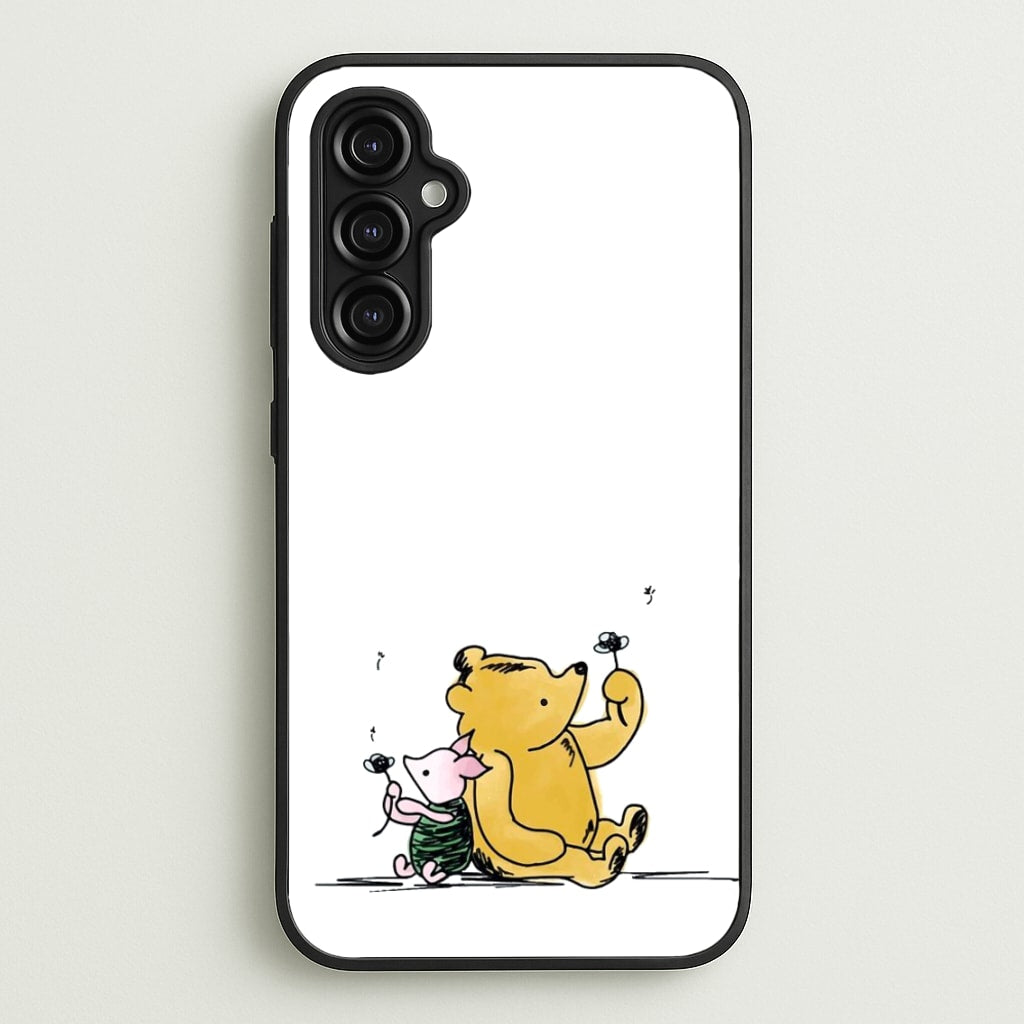 Winnie & Pig - Disney Phone Case for Galaxy A14