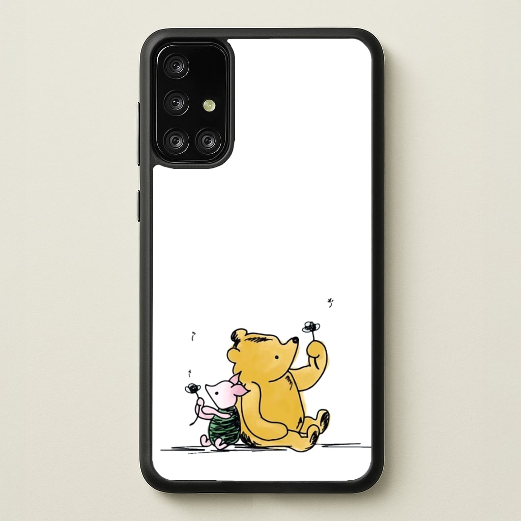 Winnie & Pig - Disney Phone Case for Galaxy A71