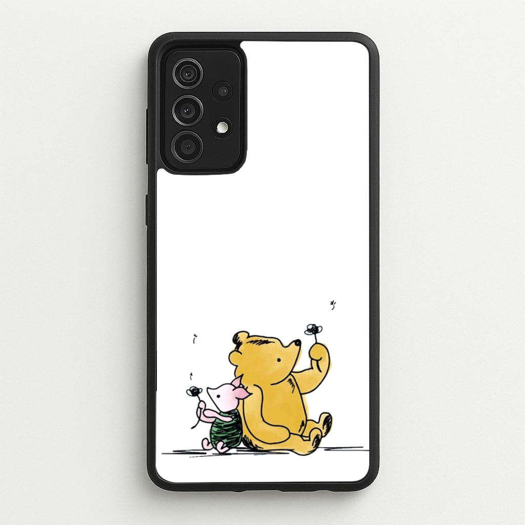 Winnie & Pig - Disney Phone Case for Galaxy A52 / A52s