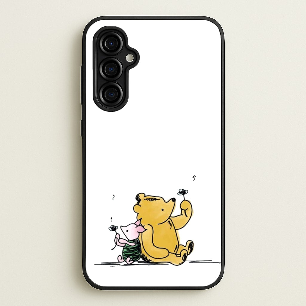 Winnie & Pig - Disney Phone Case for Galaxy A54