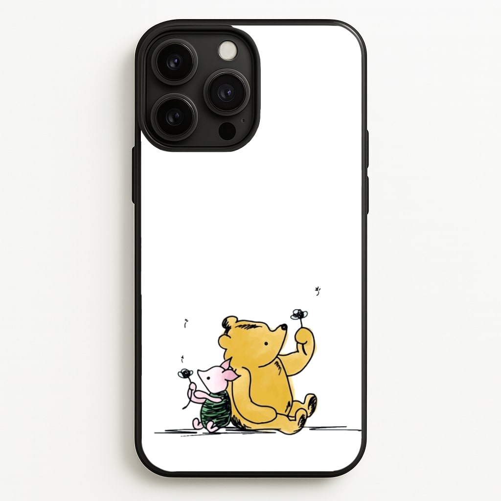 Winnie & Pig - Disney Phone Case for iPhone 13 Pro Max