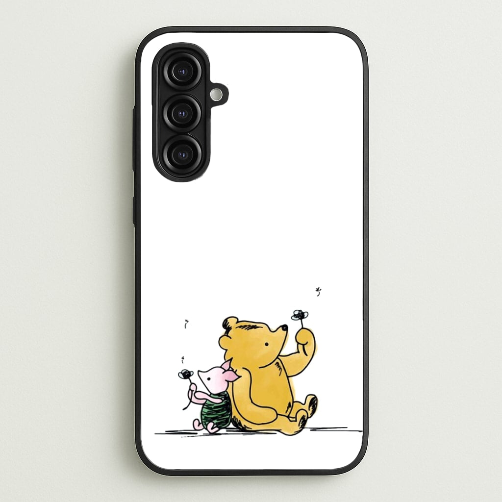Winnie & Pig - Disney Phone Case for Galaxy A16
