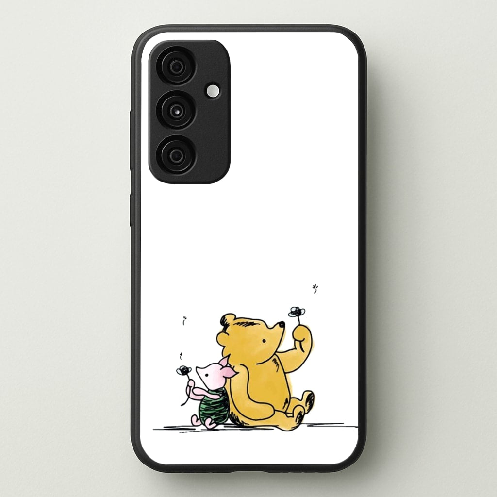 Winnie & Pig - Disney Phone Case for Galaxy A35