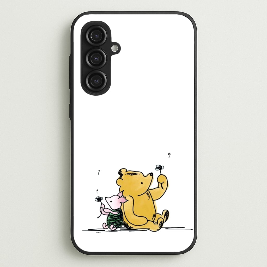 Winnie & Pig - Disney Phone Case for Galaxy S23FE