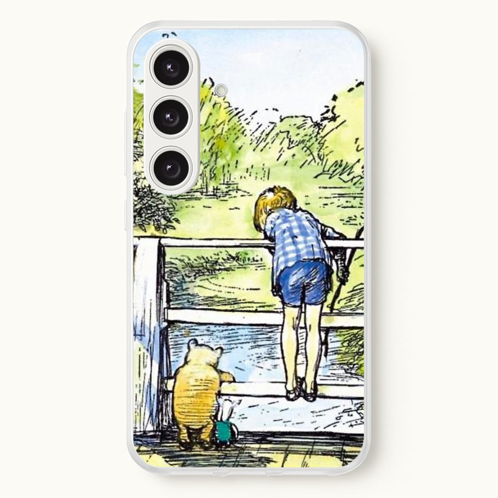 Winnie & Christopher Robin - Disney Phone Case for Galaxy S24 Plus