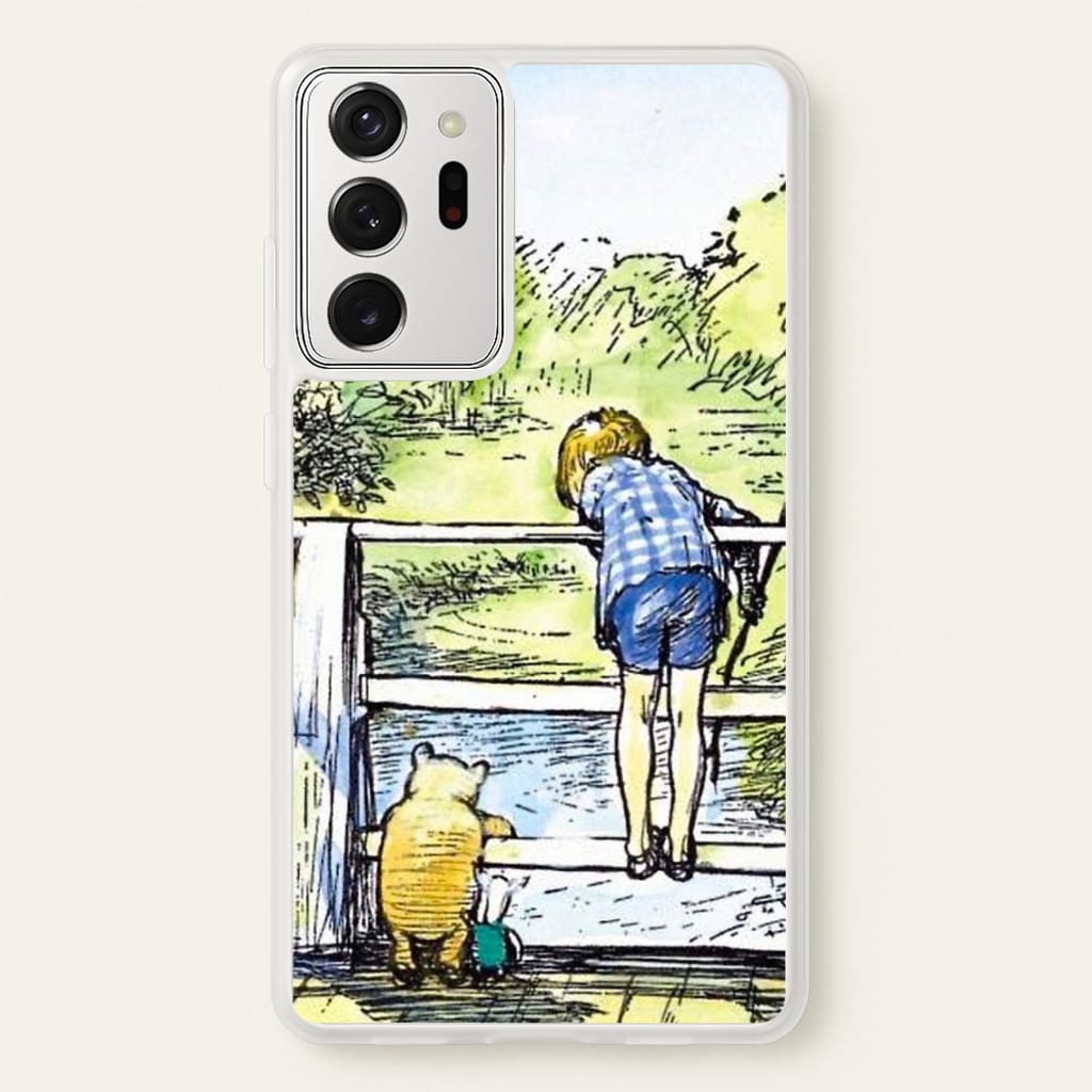 Winnie & Christopher Robin - Disney Phone Case for Galaxy Note 20 Ultra