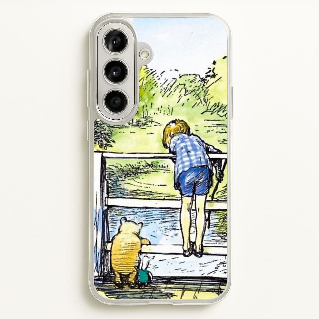 Winnie & Christopher Robin - Disney Phone Case for Galaxy A56