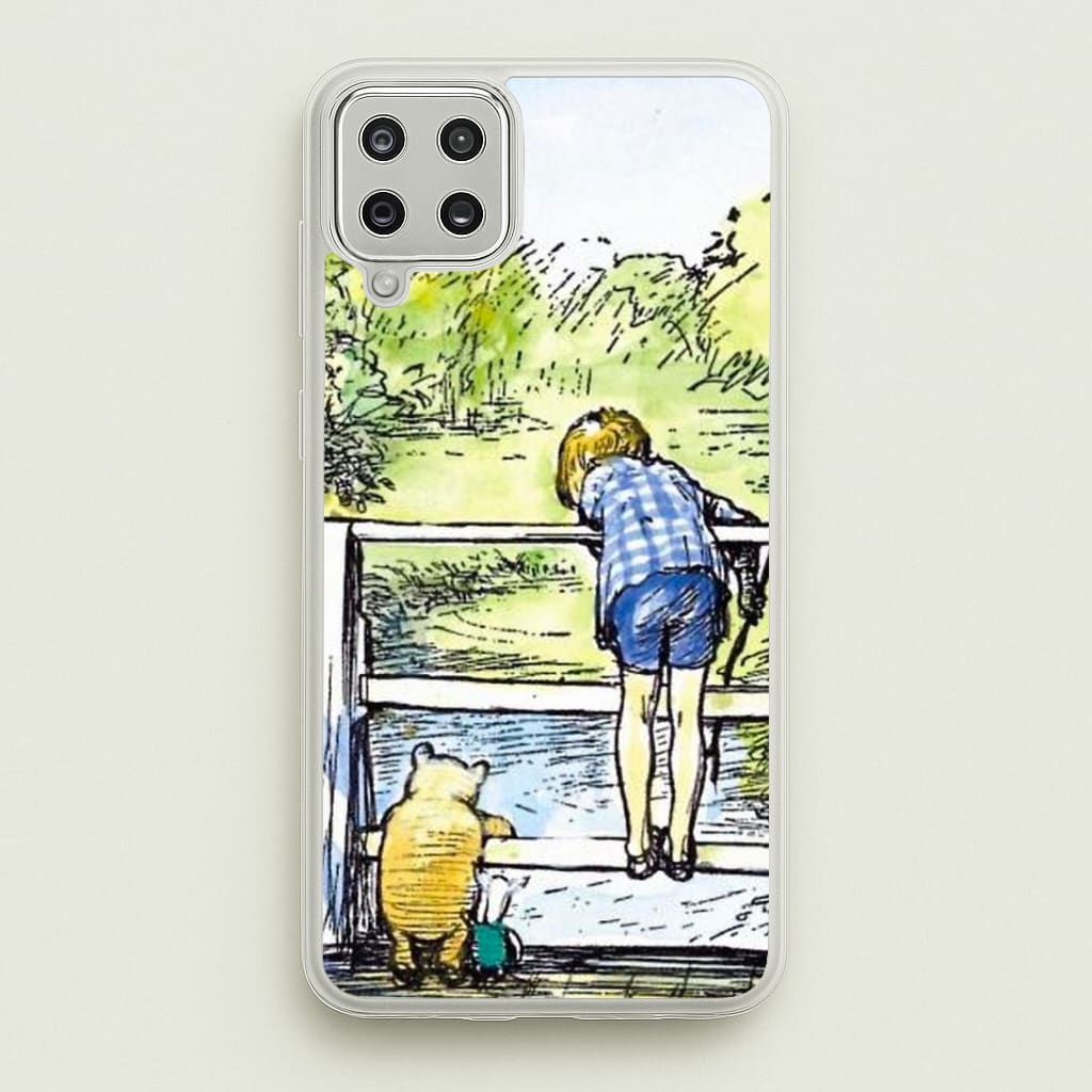 Winnie & Christopher Robin - Disney Phone Case for Galaxy A12