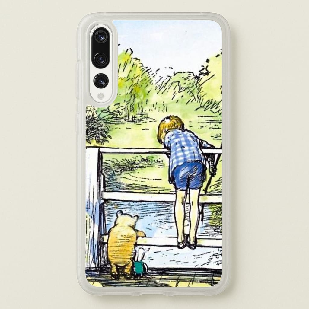 Winnie & Christopher Robin - Disney Phone Case for Huawei P20 Pro